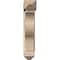 Ekena Millwork Funston Arts and Crafts Smooth Bracket w/ Offset Brace, Douglas Fir, 7 1/2"W x 26"D x 38"H BKT0806X26X38FST03SDF - alternate 2